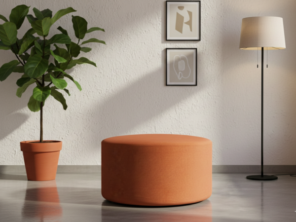 Circo Modern Ottoman - Orange