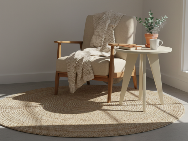 Trio Corner Table (DIY) - Golden Beige