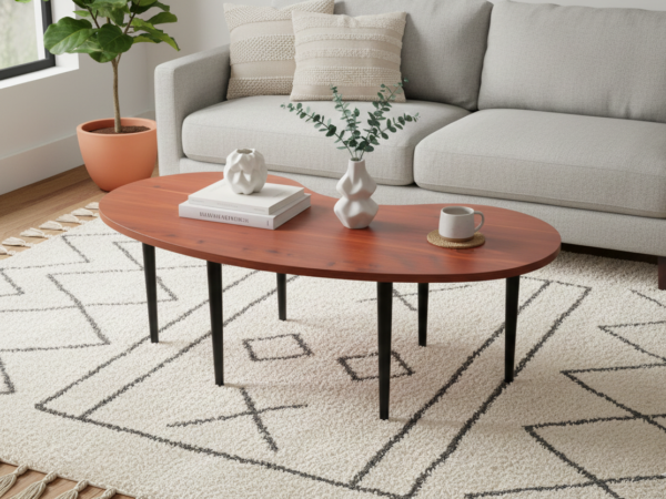 Coffee Table Veneer Bean