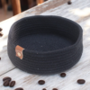 Minimalist Round Woven Storage Bowl for Modern Home Decor