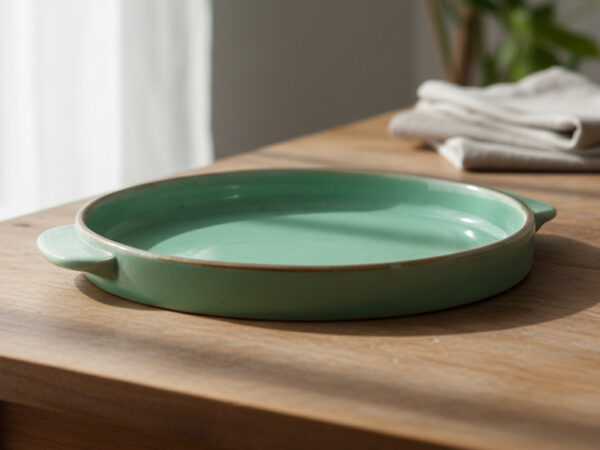 Ceramic Serving Platter - Orlume Green